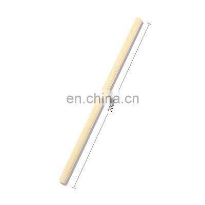 Disposable Natural Bamboo Straw 8.0*200 mm High Quality Bambou pailles