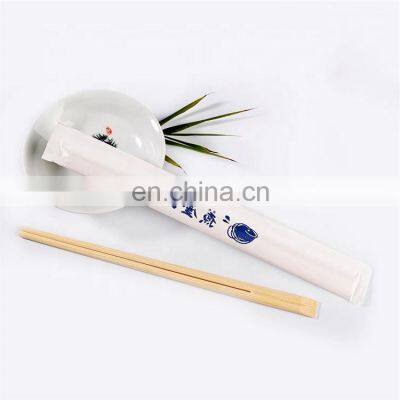 Paper or plastic wrapped Tensoge Chinese chopsticks