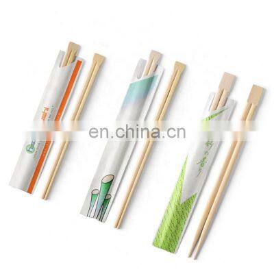 Disposable Chinese Natural Wooden Bamboo Twins Chopsticks