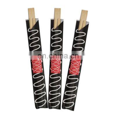 Paper Packed Disposable Natural Bamboo Chopsticks Sushi Stick With Customized Logo