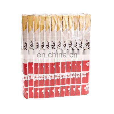 Hot Selling Super Markets Display Bamboo Disposable Chopsticks with Individual Package