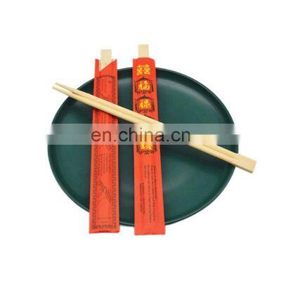 AB Grade High Quality Disposable Bamboo Wood Chopsticks Square Luxury Hotel Restaurant Custom Chopsticks