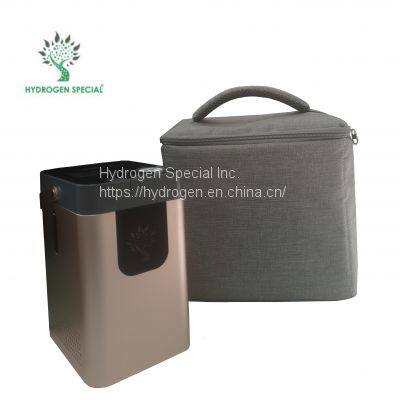 Small portable Oxygen and hydrogen breathing machine liquid crystal display