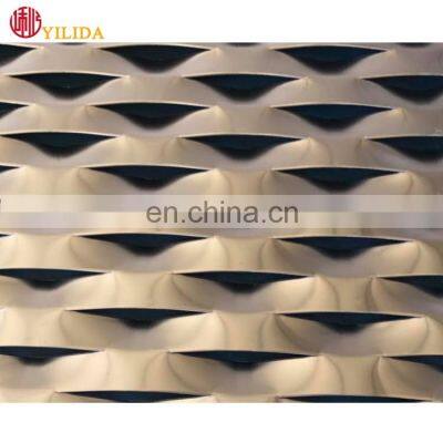aluminium expanded metal mesh outdoor cladding factory price