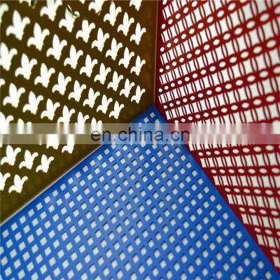 factory customized perforated metal mesh perforated metal mesh for decoration
