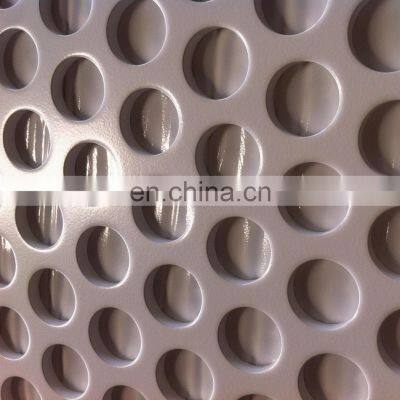 Powder Coated Aluminum Perforated Metal Mesh