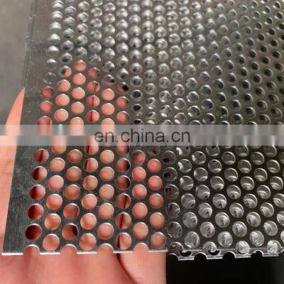 Low price Galvanized steel perforated metal sheet for fence