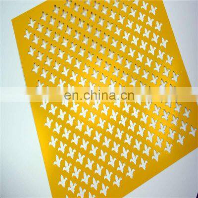 Suppliers of decorative mild steel metal perforated mesh sheet with small holes