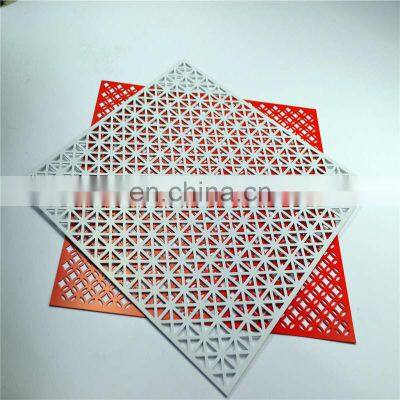 perforated metal sheet cross hole perforated metal decorative