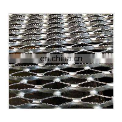 safety Perforated Panel Grating Crocodile Teeth Anti-skid Plate