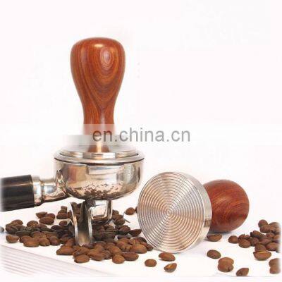 OEM stainless steel coffee tamper hand press
