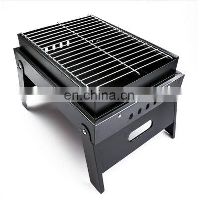 Outdoor Picnic Portable Barbecue Smoke Stove Camping Charcoal BBQ Grill Parrilla Portatil Plegable