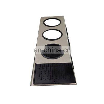 stainless steel 304 stamping drip tray metal stream bottle soda bottle rack