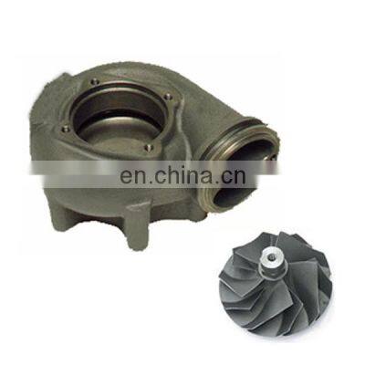 Lost wax investment casting stainless steel turbo housing