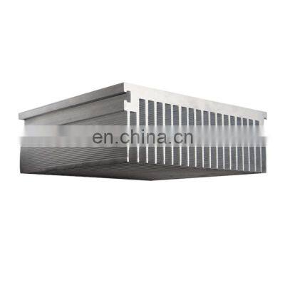 Skiving Module Inverter Solar Support Custom Large Die Casting Aluminum Heat Sink