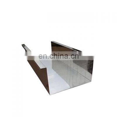 Wholesale aluminum system parts building materials water rain gutter