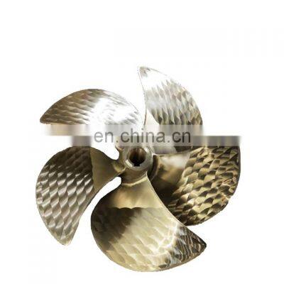 Marine balancing fishing long shaft propeller