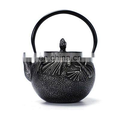 Tibetan Buddhist Turkish Rabbit New Two Handles Portable Logo Kettle Person Cast Iron Teapot