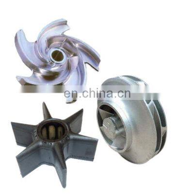 OEM precision investment casting stainless steel pump impeller with balanced testing
