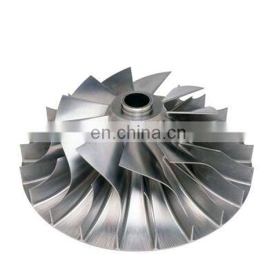 China factory 5 axis cnc machining and milling parts custom OEM stainless steel compressor impeller