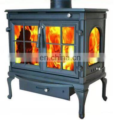Inserts Tools Pellet Decor Flame Stoves Modern Decorative Cast Iron Fireplaces