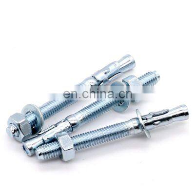 Wedge Concrete Hollow Hot Deep Galvanized Stainless Steel M8 Self-Anchoring Expansion Anchor Bolt