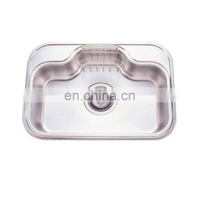 Undermount Hidden Small Single Bowl Stainless Sink