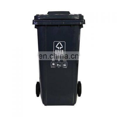 Hot sale outdoor industrial white 13 gallon trash can with lid