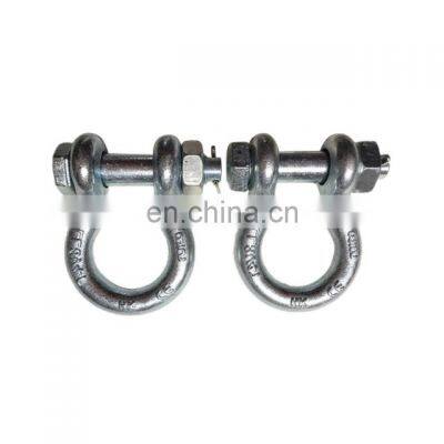 Stainless Steel Snap Recovery Paracord Towing Bow Shackle