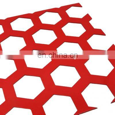 OEM Hexagonal Shape Stainless Steel 304 Perforated panel sheet in Anping