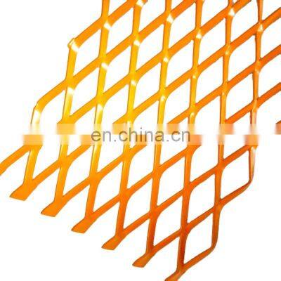 OEM aluminum expanded metal large mesh ceiling panels