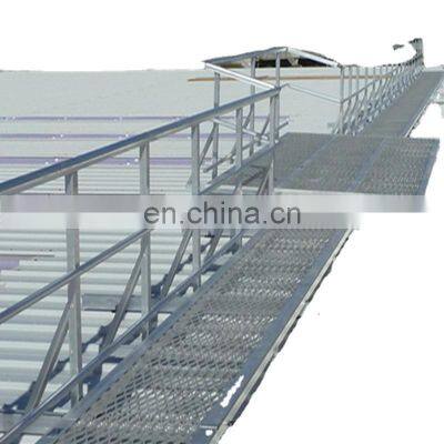 Anti-skid customized stairs galvanized expanded metal mesh