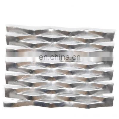 Aluminum suspended ceiling expanded metal facade mesh for decorating