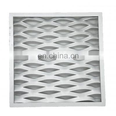 Bathroom Aluminum expanded metal tiles 3d ceiling panels