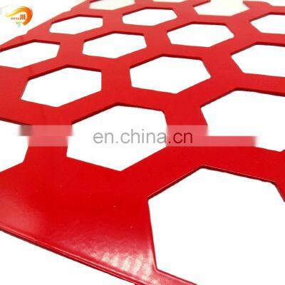 Cost-effective Stainless steel honeycomb perforated steel plate mesh hexagonal perforated metal sheet