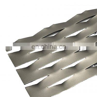 Factory supply expanded metal mesh expanded wire mesh powder coated Aluminium expanded sheets