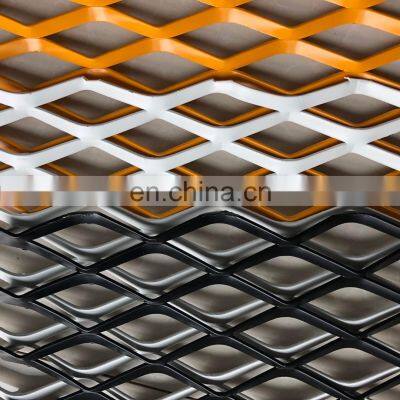 Expanded metal mesh stainless steel expanded metal sheet grating in rhombus mesh