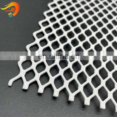 Interior Decorative PVC Coated expanded metal mesh