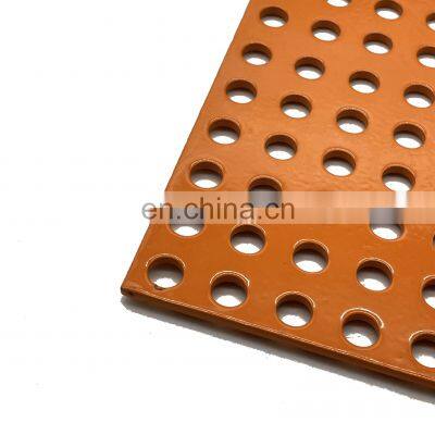 Perforated metal aluminum mesh speaker grille round hole metal sheet mesh perforating