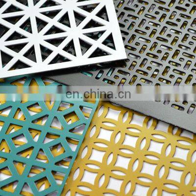 Custom Size And Custom Graphics Perforated Etching Sheet Metal Mesh