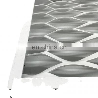 Diamond hole flattened sheet with frame expanded metal mesh for ceiling mesh