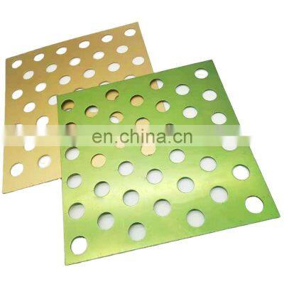 Factory Direct Sale Anodizing Aluminum Building Material Perforated Metal Mesh Screen Panel Sheet