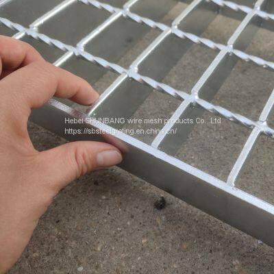 SHUNBANG hot-dip galvanized steel grid plate tooth shaped plug-in grid plate construction site construction platform step steel grid plate