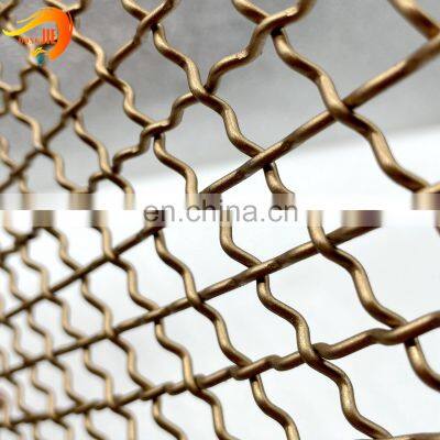 Hot Selling Reasonable Price High Security Crimped Wire Mesh for Decorative Stairs and Walkway