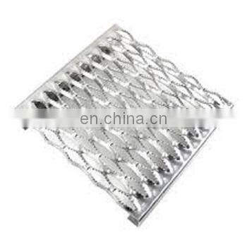 Aluminum Expanded Metal Mesh Anti-skid Stair Steps Walkway For Protecting