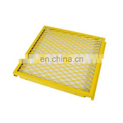 Building Materials PVC powder coated expanded metal mesh ceiling