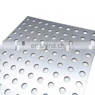 Stainless Steel 304 3mm thickness perforated metal mesh sheet