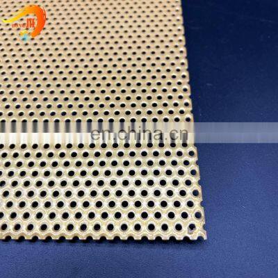 Metal perforated leaf mesh stainless steel 316 perforated mesh sheet