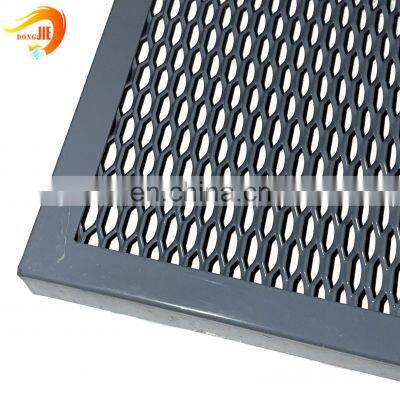 Decorative ceiling panels aluminum leaf mesh screen expanded metal ceiling