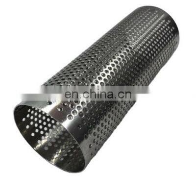 Factory Price 316L Stainless Steel Perforated Filter Tube